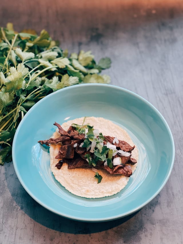 Carne Asada Taco.