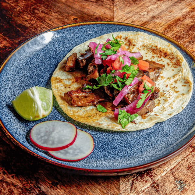 Mushroom Taco.