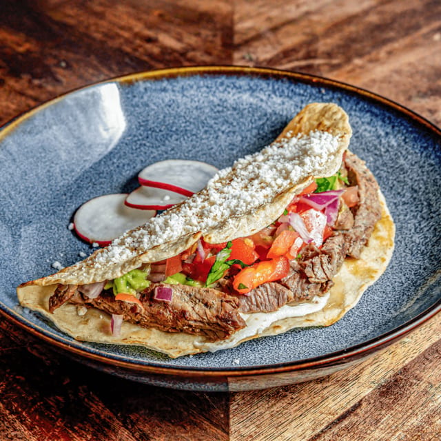 Carne Asada Quesadilla.