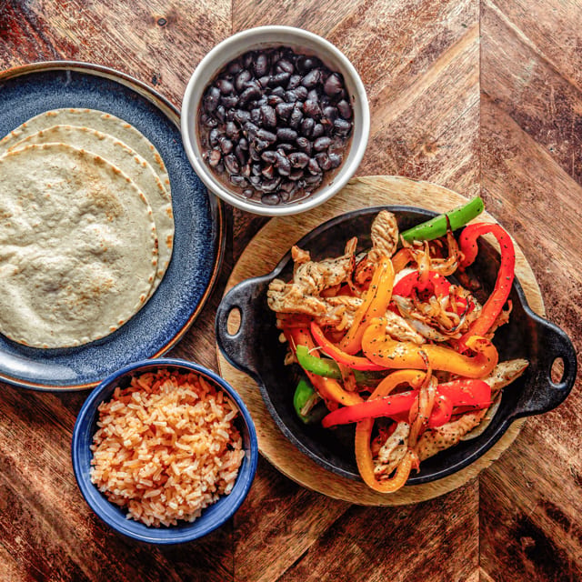 Sizzling Fajitas.