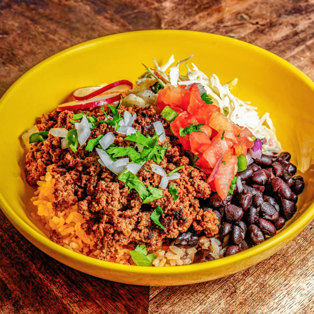 Beef Chorizo Bowl.
