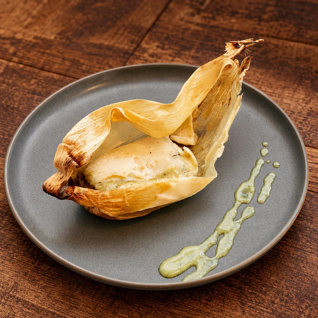 Verde Tamale (Green Salsa).
