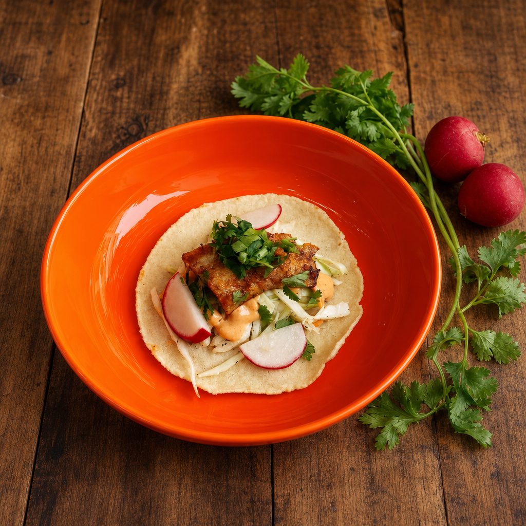 Pescado Al Grill Taco.