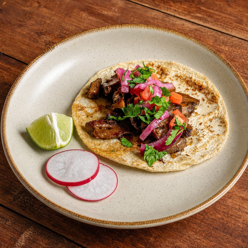 Mushroom Taco.