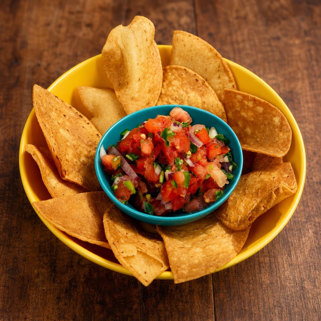 Chips & Pico De Gallo.