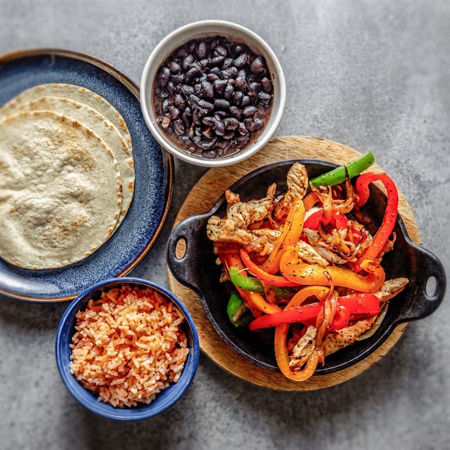 Sizzling Fajitas.
