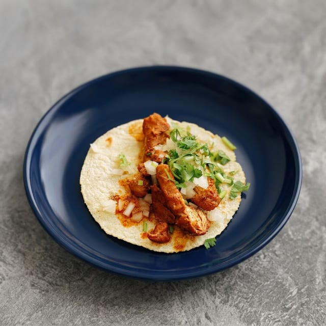 Chicken Mole Taco.