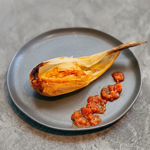 Rojo Tamale (Red Salsa).