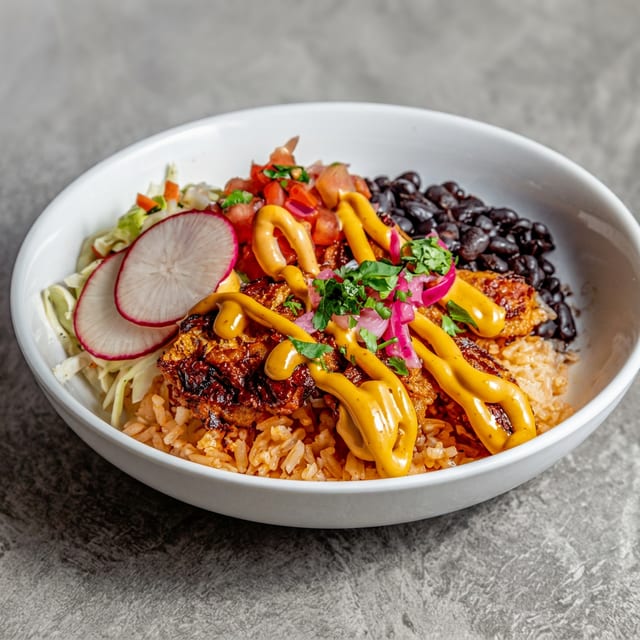 Pescado Al Grill Bowl.