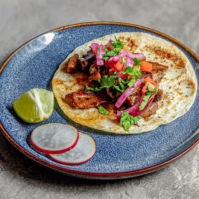 Mushroom Taco.
